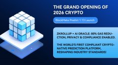 The Opening Masterpiece of the Crypto Industry in 2026! BlockMeta_Predict, the World’s First Compliant Crypto Native Platform, Launches on January 13th